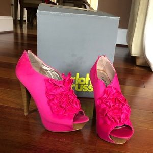 Hot pink heels